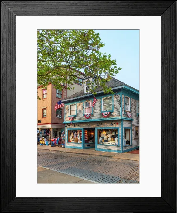 Framed Print : USA, Rhode Island, Newport, Thames Street Framed Print : USA, Rhode Island, Newport, Thames Street