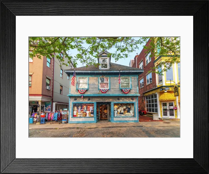 Framed Print : USA, Rhode Island, Newport, Thames Street Framed Print : USA, Rhode Island, Newport, Thames Street