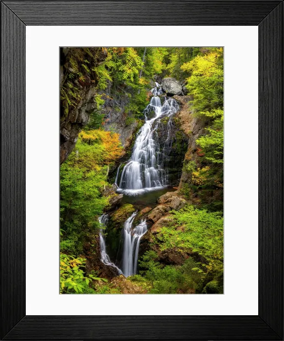 Framed Print : Crystal Cascade waterfall, Gorham, New Hampshire, USA Framed Print : Crystal Cascade waterfall, Gorham, New Hampshire, USA
