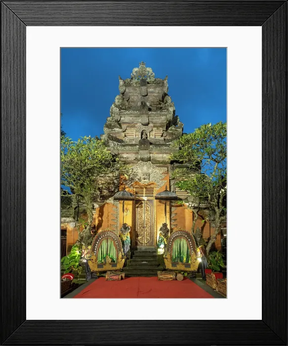 Framed Print : Paduraksa (kori) gateway, Ubud Palace, Bali, Indonesia Framed Print : Paduraksa (kori) gateway, Ubud Palace, Bali, Indonesia