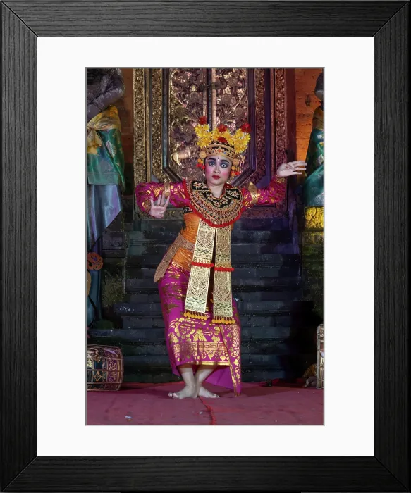 Framed Print : Legong (traditional Balinese dance) performance at Ubud Palace, Bali, Indonesia Framed Print : Legong (traditional Balinese dance) performance at Ubud Palace, Bali, Indonesia