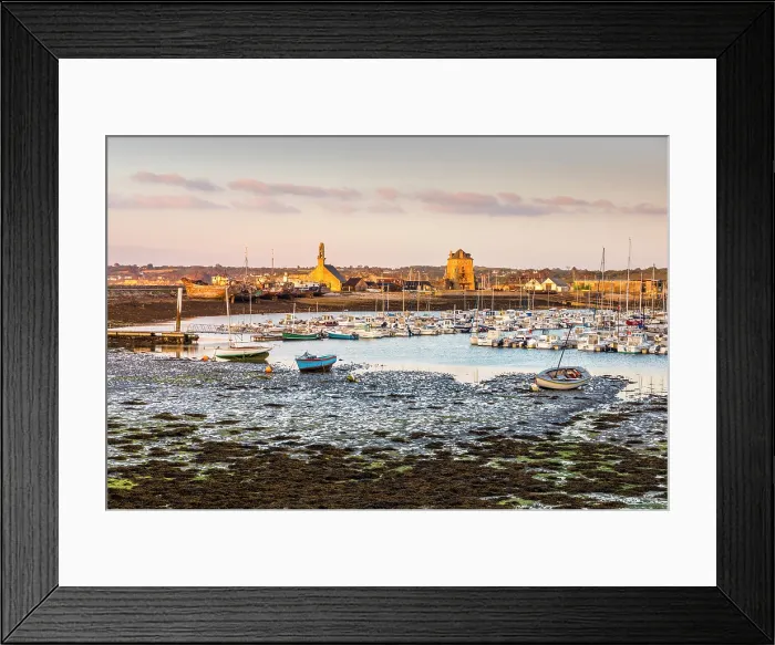 Framed Print : Low tide at the port of Camaret-sur-Mer, Crozon Peninsula, Finistere, Brittany, France Framed Print : Low tide at the port of Camaret-sur-Mer, Crozon Peninsula, Finistere, Brittany, France