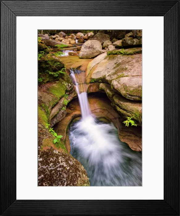 Framed Print : Punchbowl at Sabbaday Falls, White Mountain National Forest, New Hampshire, USA Framed Print : Punchbowl at Sabbaday Falls, White Mountain National Forest, New Hampshire, USA