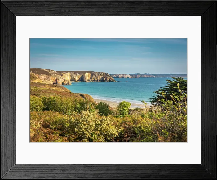 Framed Print : Plage de Veryac'h near Camaret-sur-Mer, Finistere, Brittany, France Framed Print : Plage de Veryac'h near Camaret-sur-Mer, Finistere, Brittany, France