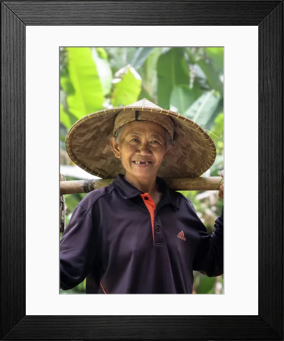 Framed Print : Portrait of a local woman, Bali, Indonesia Framed Print : Portrait of a local woman, Bali, Indonesia