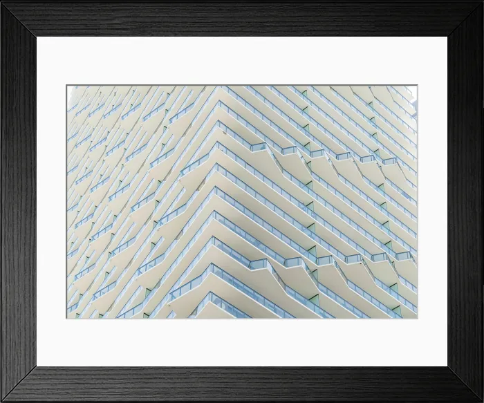 Framed Print : Buidling facade, Downtown Miami, Miami, Florida, USA Framed Print : Buidling facade, Downtown Miami, Miami, Florida, USA