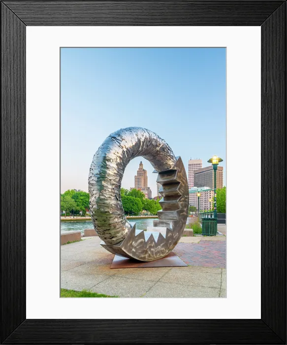 Framed Print : USA, Rhode Island, Providence, Downtown skyline and Providence River, Textual Gear by Rob Lorenson Framed Print : USA, Rhode Island, Providence, Downtown skyline and Providence River, Textual Gear by Rob Lorenson