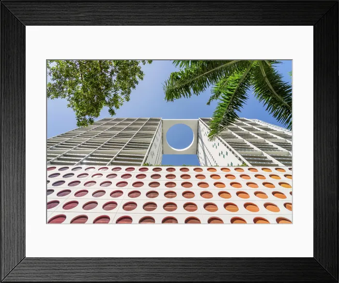 Framed Print : 500 Brickell Condominium, Brickell, Miami, Florida, USA Framed Print : 500 Brickell Condominium, Brickell, Miami, Florida, USA