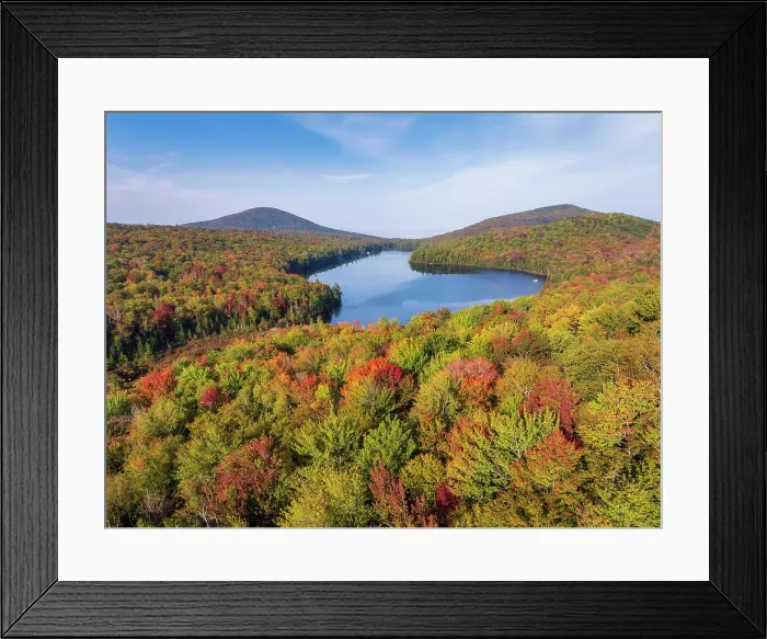 Framed Print : September foliage around Kettle Pond, Groton State Forest, Vermont, USA Framed Print : September foliage around Kettle Pond, Groton State Forest, Vermont, USA