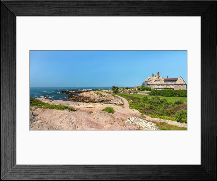 Framed Print : USA, Rhode Island, Newport, John Russell Pope House (The Waves) Framed Print : USA, Rhode Island, Newport, John Russell Pope House (The Waves)