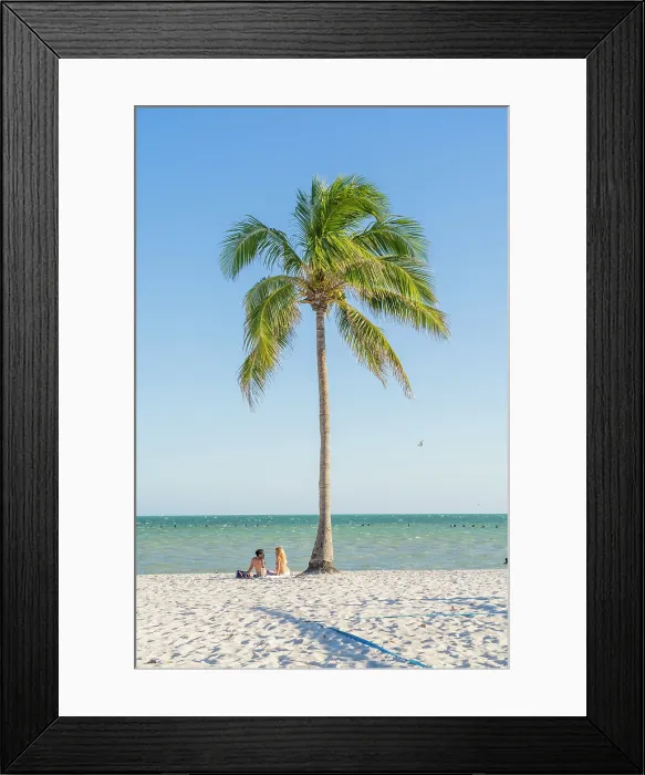 Framed Print : Higgs Beach, Key West, Florida, USA Framed Print : Higgs Beach, Key West, Florida, USA