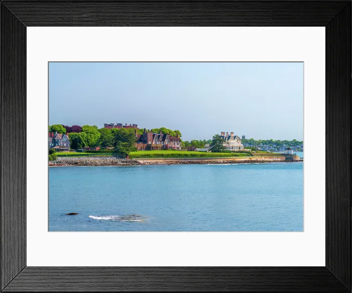 Framed Print : USA, Rhode Island, Newport, Easton Bay, Cliff Walk Framed Print : USA, Rhode Island, Newport, Easton Bay, Cliff Walk