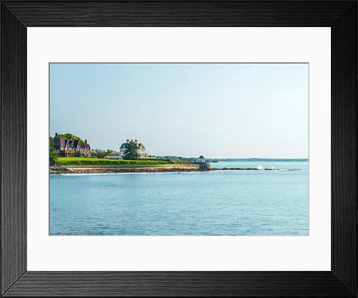 Framed Print : USA, Rhode Island, Newport, Easton Bay, Cliff Walk Framed Print : USA, Rhode Island, Newport, Easton Bay, Cliff Walk