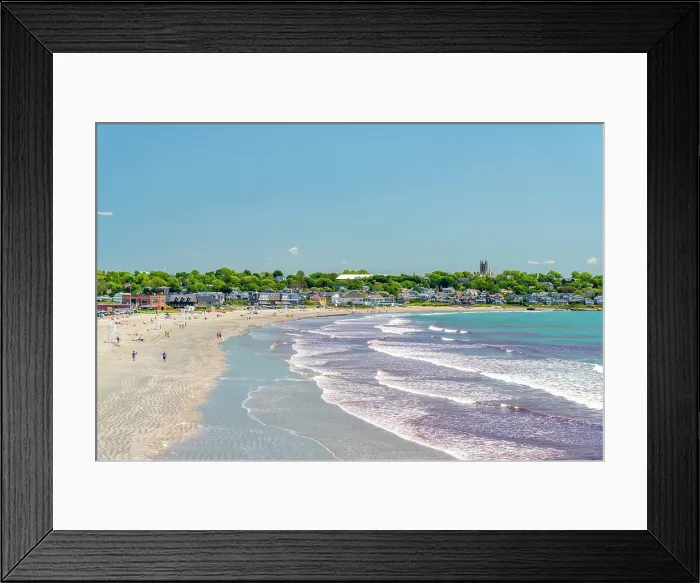 Framed Print : USA, Rhode Island, Newport, Easton Bay, Easton's Beach Framed Print : USA, Rhode Island, Newport, Easton Bay, Easton's Beach