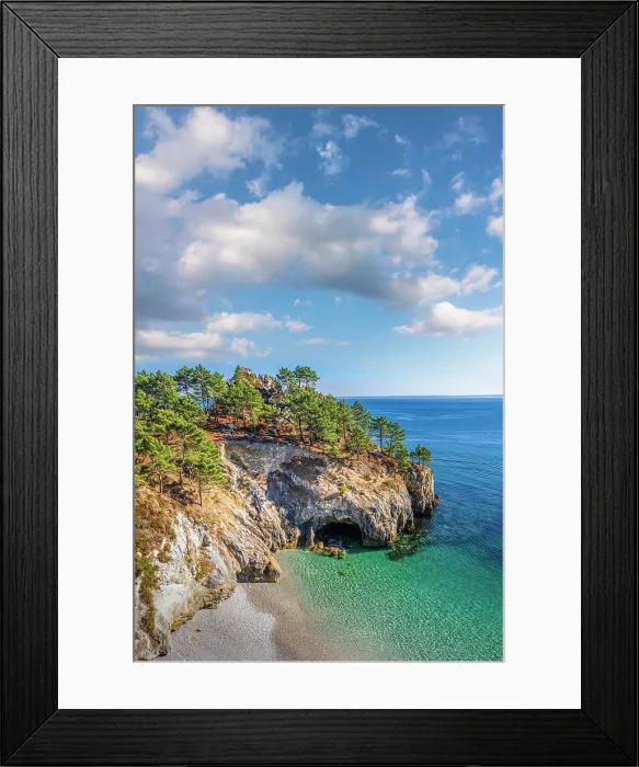 Framed Print : View from the Pointe de Saint-Hernot to the Ile Vierge, Saint-Hernot, Finistere, Brittany, France Framed Print : View from the Pointe de Saint-Hernot to the Ile Vierge, Saint-Hernot, Finistere, Brittany, France