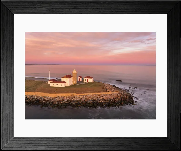 Framed Print : Sunset at Watch Hill Lighthouse, Narragansett Bay, Westerly, Rhode Island, USA Framed Print : Sunset at Watch Hill Lighthouse, Narragansett Bay, Westerly, Rhode Island, USA