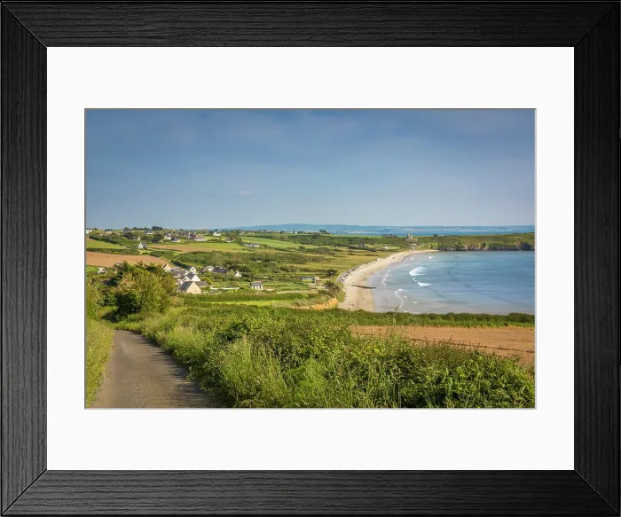Framed Print : Trez-Bellec Beach, Telgruc-sur-Mer, Finistere, Brittany, France Framed Print : Trez-Bellec Beach, Telgruc-sur-Mer, Finistere, Brittany, France