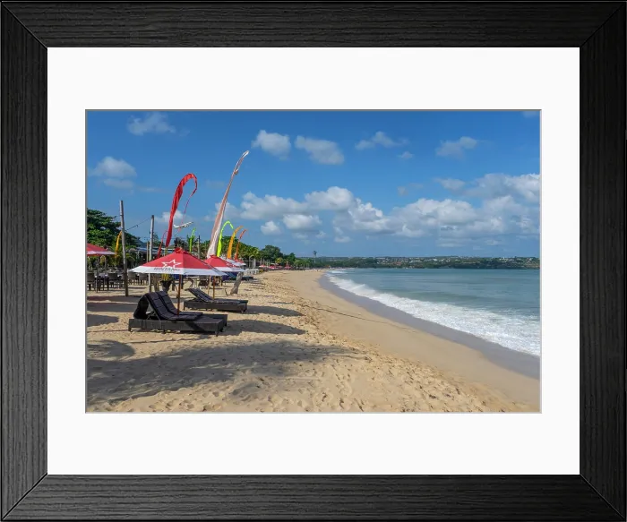Framed Print : Jimbaran beach, Bali, Indonesia Framed Print : Jimbaran beach, Bali, Indonesia