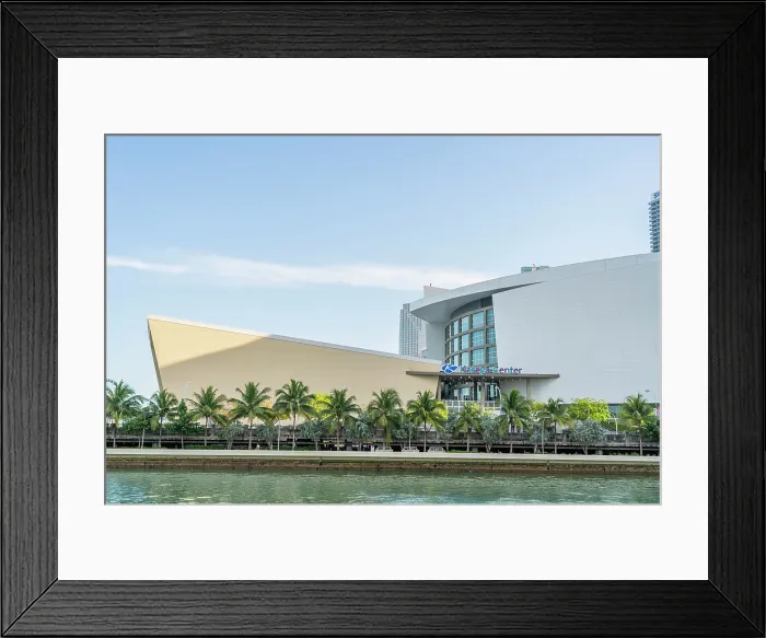Framed Print : Kaseya Center, Downtown Miami, Miami, Florida, USA Framed Print : Kaseya Center, Downtown Miami, Miami, Florida, USA