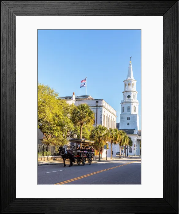 Framed Print : Charleston, South Carolina, USA, North America Framed Print : Charleston, South Carolina, USA, North America