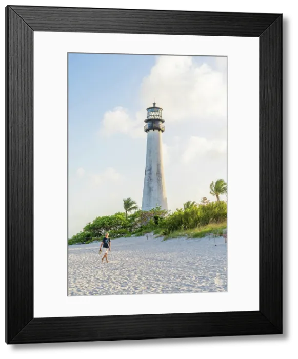 Framed Print : Cape Florida Lighthouse, Bill Baggs Cape Florida State Park, Key Biscayne, Florida Keys, Florida, USA Framed Print : Cape Florida Lighthouse, Bill Baggs Cape Florida State Park, Key Biscayne, Florida Keys, Florida, USA