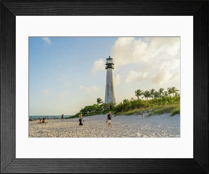 Framed Print : Cape Florida Lighthouse, Bill Baggs Cape Florida State Park, Key Biscayne, Florida Keys, Florida, USA Framed Print : Cape Florida Lighthouse, Bill Baggs Cape Florida State Park, Key Biscayne, Florida Keys, Florida, USA