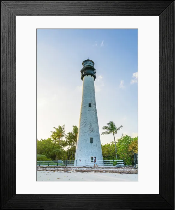 Framed Print : Cape Florida Lighthouse, Bill Baggs Cape Florida State Park, Key Biscayne, Florida Keys, Florida, USA Framed Print : Cape Florida Lighthouse, Bill Baggs Cape Florida State Park, Key Biscayne, Florida Keys, Florida, USA