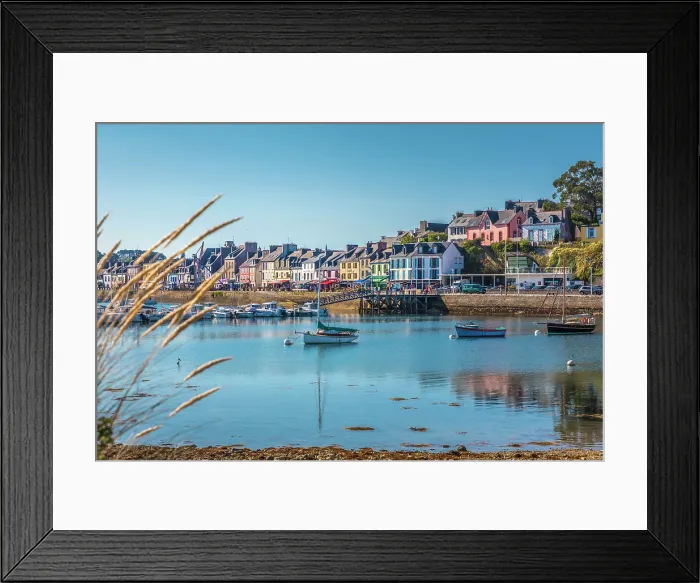 Framed Print : Port of Camaret-sur-Mer, Finistere, Brittany, France Framed Print : Port of Camaret-sur-Mer, Finistere, Brittany, France