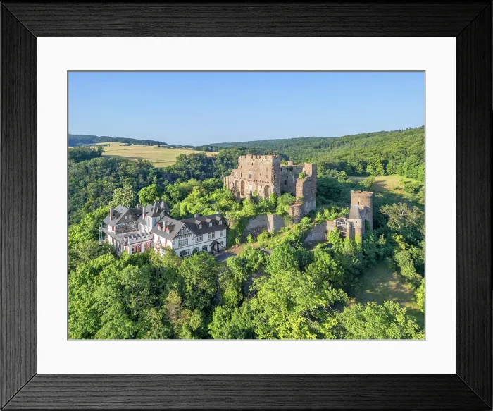 Framed Print : Burg Reichenberg near St. Goarshausen, Reichenberg, Rhine valley, Taunus, Rhineland-Palatinate, Germany Framed Print : Burg Reichenberg near St. Goarshausen, Reichenberg, Rhine valley, Taunus, Rhineland-Palatinate, Germany
