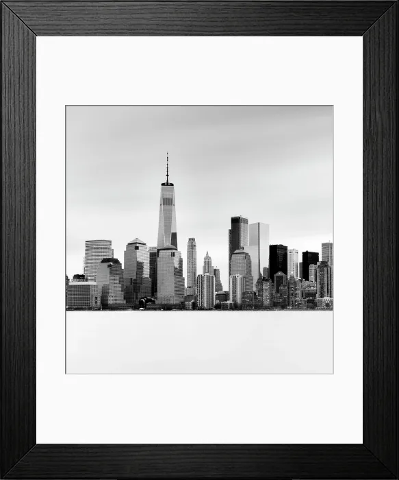 Framed Print : Manhattan and the One World Trade Centre, from Jersey City, New Jersey, USA Framed Print : Manhattan and the One World Trade Centre, from Jersey City, New Jersey, USA