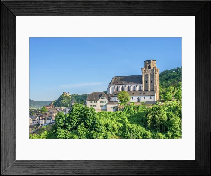 Framed Print : St Martin's Church, Oberwesel, Rhine Valley, Rhineland-Palatinate, Germany Framed Print : St Martin's Church, Oberwesel, Rhine Valley, Rhineland-Palatinate, Germany