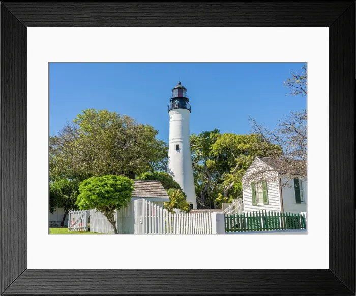 Framed Print : Key West Lighthouse, Key West, Florida Keys, Florida, USA Framed Print : Key West Lighthouse, Key West, Florida Keys, Florida, USA