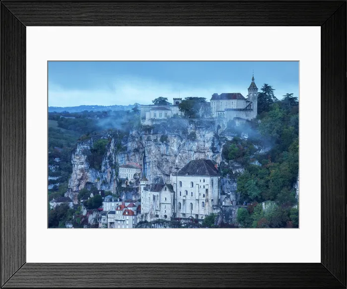 Framed Print : Rocamadour, Lot, Occitanie, France Framed Print : Rocamadour, Lot, Occitanie, France