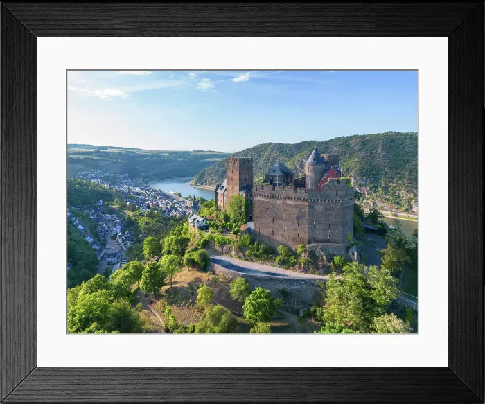 Framed Print : Schonburg Castle, Oberwesel, Rhine valley, Rhineland-Palatinate, Germany Framed Print : Schonburg Castle, Oberwesel, Rhine valley, Rhineland-Palatinate, Germany