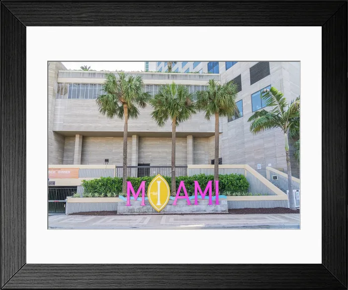 Framed Print : A sign outside the InterContinental Miami, Downtown Miami, Miami, Florida, USA Framed Print : A sign outside the InterContinental Miami, Downtown Miami, Miami, Florida, USA