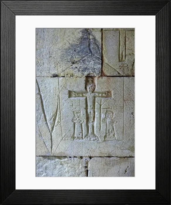 Framed Print : Original engraving of the Knights Templar inside the Tower Gate, Domme, Dordogne, France Framed Print : Original engraving of the Knights Templar inside the Tower Gate, Domme, Dordogne, France
