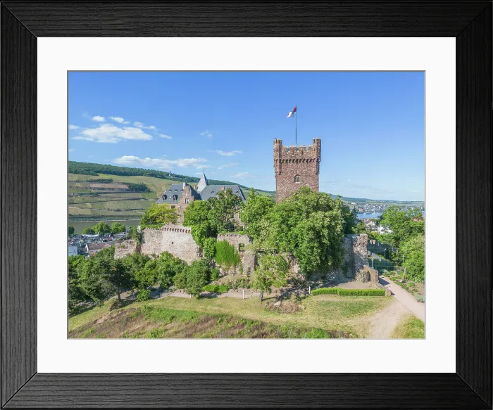 Framed Print : Burg Klopp at Bingen, Rhine valley, Rhineland-Palatinate, Germany Framed Print : Burg Klopp at Bingen, Rhine valley, Rhineland-Palatinate, Germany