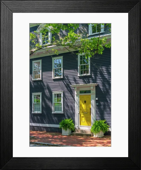 Framed Print : USA, Rhode Island, Providence, Benefit Street Framed Print : USA, Rhode Island, Providence, Benefit Street