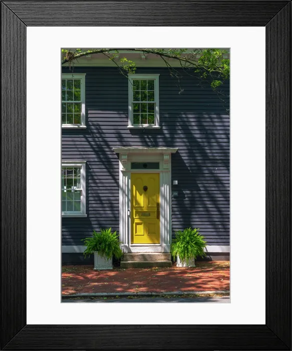 Framed Print : USA, Rhode Island, Providence, Benefit Street Framed Print : USA, Rhode Island, Providence, Benefit Street