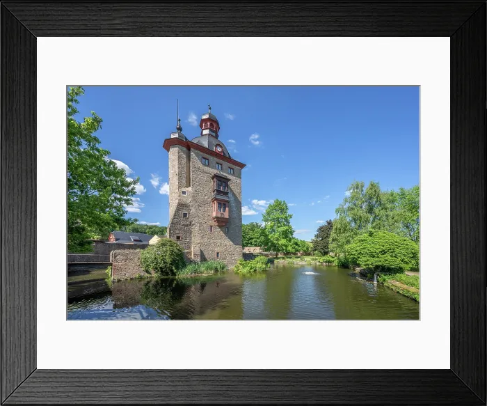 Framed Print : Vollrads Castle, Keep, Oestrich-Winkel, Rhine valley, Hesse, Germany Framed Print : Vollrads Castle, Keep, Oestrich-Winkel, Rhine valley, Hesse, Germany