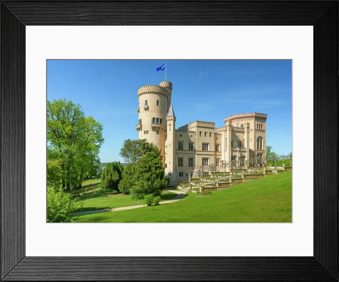 Framed Print : Babelsberg Palace, Schloss Babelsberg, Park Babelsberg, UNESCO Welterbe, Potsdam, Brandenburg, Germany, Europe Framed Print : Babelsberg Palace, Schloss Babelsberg, Park Babelsberg, UNESCO Welterbe, Potsdam, Brandenburg, Germany, Europe
