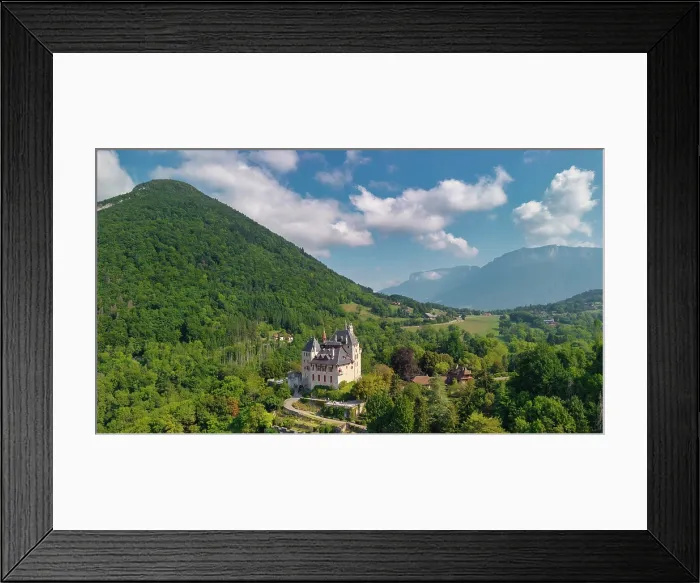 Framed Print : Château de Menthon-Saint-Bernard, Lake Annecy, Haute-Savoie, France Framed Print : Château de Menthon-Saint-Bernard, Lake Annecy, Haute-Savoie, France