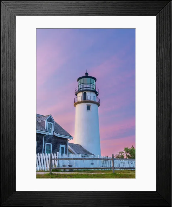 Framed Print : USA, Massachusetts, Cape Cod, Outer Cape, Cape Cod National Seashore, Truro, Highland or Cape Cod Lighthouse Framed Print : USA, Massachusetts, Cape Cod, Outer Cape, Cape Cod National Seashore, Truro, Highland or Cape Cod Lighthouse