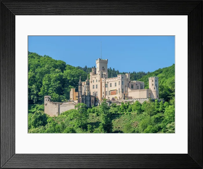 Framed Print : Stolzenfels Castle, Koblenz, Rhine Valley, Rhineland-Palatinate, Germany Framed Print : Stolzenfels Castle, Koblenz, Rhine Valley, Rhineland-Palatinate, Germany