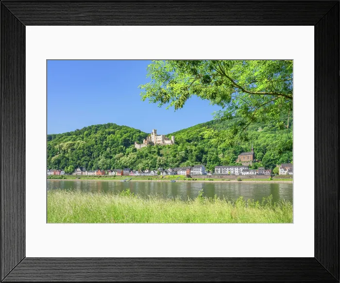 Framed Print : Stolzenfels Castle, Koblenz, Rhine Valley, Rhineland-Palatinate, Germany Framed Print : Stolzenfels Castle, Koblenz, Rhine Valley, Rhineland-Palatinate, Germany