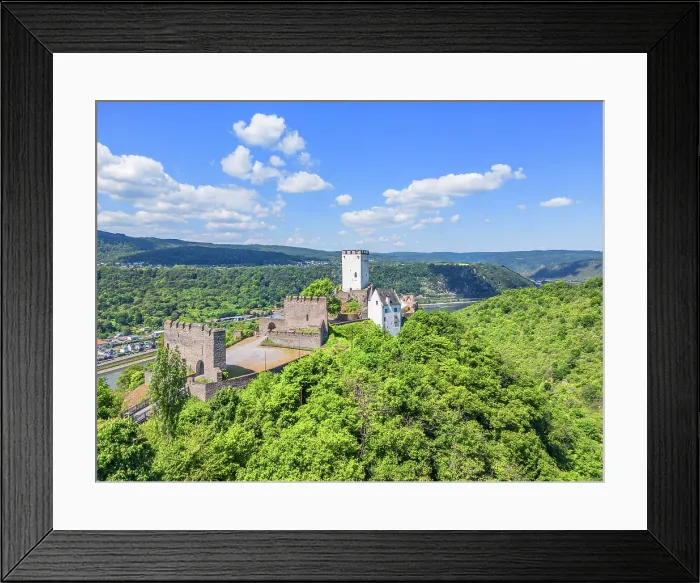 Framed Print : Sterrenberg castle, Kamp-Bornhofen, Rhine valley, Rhineland-Palatinate, Germany Framed Print : Sterrenberg castle, Kamp-Bornhofen, Rhine valley, Rhineland-Palatinate, Germany