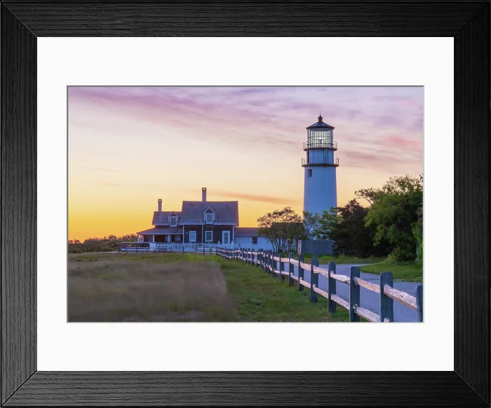 Framed Print : USA, Massachusetts, Cape Cod, Outer Cape, Cape Cod National Seashore, Truro, Highland or Cape Cod Lighthouse Framed Print : USA, Massachusetts, Cape Cod, Outer Cape, Cape Cod National Seashore, Truro, Highland or Cape Cod Lighthouse
