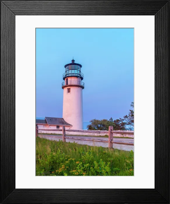 Framed Print : USA, Massachusetts, Cape Cod, Outer Cape, Cape Cod National Seashore, Truro, Highland or Cape Cod Lighthouse Framed Print : USA, Massachusetts, Cape Cod, Outer Cape, Cape Cod National Seashore, Truro, Highland or Cape Cod Lighthouse
