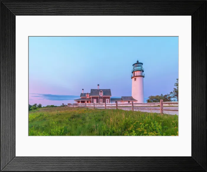Framed Print : USA, Massachusetts, Cape Cod, Outer Cape, Cape Cod National Seashore, Truro, Highland or Cape Cod Lighthouse Framed Print : USA, Massachusetts, Cape Cod, Outer Cape, Cape Cod National Seashore, Truro, Highland or Cape Cod Lighthouse