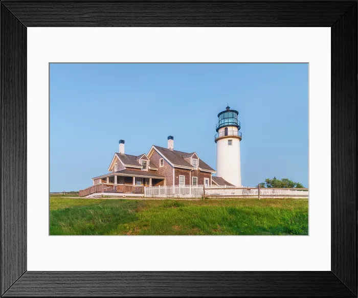 Framed Print : USA, Massachusetts, Cape Cod, Outer Cape, Cape Cod National Seashore, Truro, Highland or Cape Cod Lighthouse Framed Print : USA, Massachusetts, Cape Cod, Outer Cape, Cape Cod National Seashore, Truro, Highland or Cape Cod Lighthouse